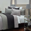 Rizzy BT1779 Urban Mesh Black Bedding Lifestyle Image