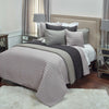 Rizzy BT1779 Urban Mesh Black Bedding Lifestyle Image