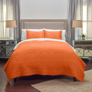 Rizzy BT1791 Moroccan Fling Orange Bedding main image