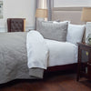 Rizzy BT1813 Tapper Grey Gray Bedding Lifestyle Image