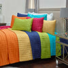 Rizzy BT1825 Satinology Gold Bedding Lifestyle Image
