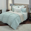 Rizzy BT3000 Chelsea Cane Blue Bedding Lifestyle Image