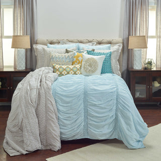 Rizzy BT3043 Kassedy Blue Bedding Main Image