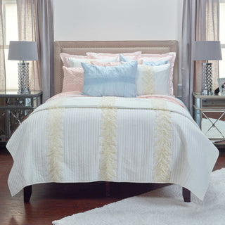 Rizzy BT3088 Adela Ivory Bedding Main Image