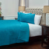 Rizzy BT3151 Parker Teal Bedding Lifestyle Image