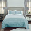 Rizzy BTQ833 Satinology Iceberg Blue Bedding main image