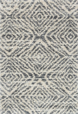 Loloi Quincy QC-01 Graphite/Sand Area Rug Main Image