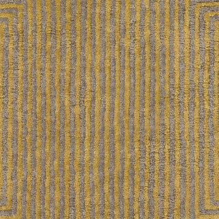 Surya Quartz QTZ-5002 Mustard Hand Tufted Area Rug Sample Swatch