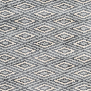 Surya Quartz QTZ-5015 Charcoal Hand Tufted Area Rug Sample Swatch