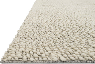 Loloi Quarry QU-01 Ivory Area Rug Corner Image