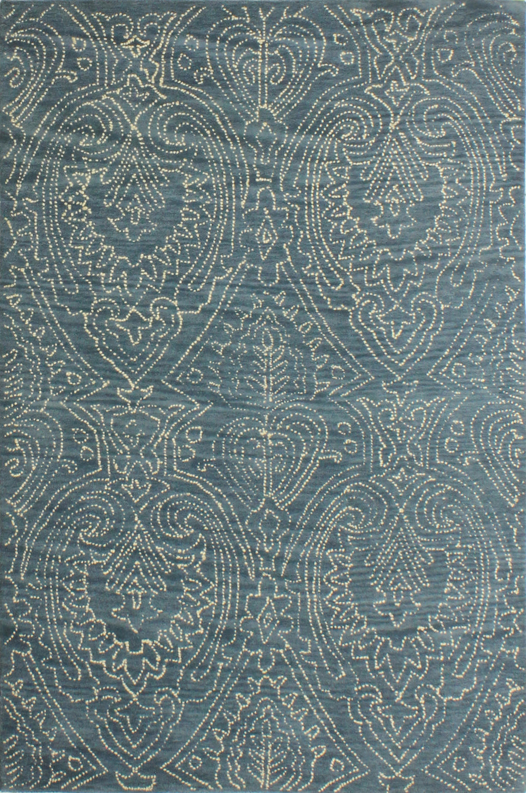 Bashian Venezia R120-CL139 Azure Area Rug – Incredible Rugs and Decor