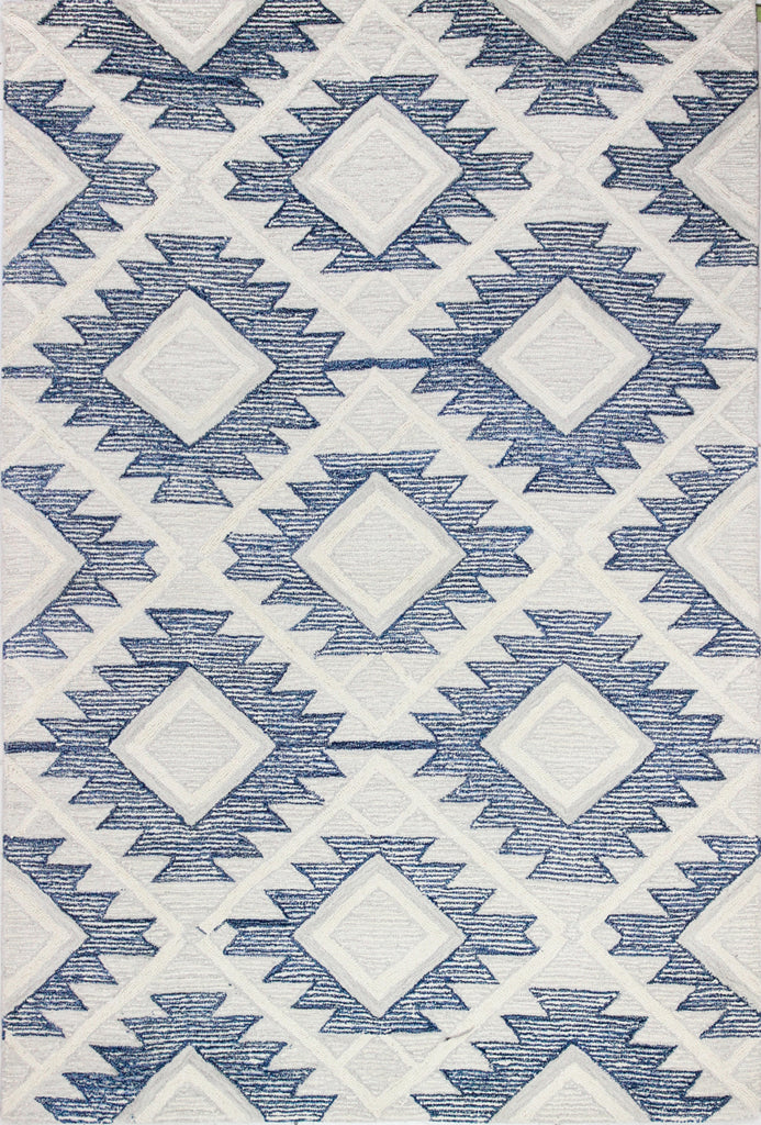 Bashian Venezia R120-CL210 Beige/Blue Area Rug