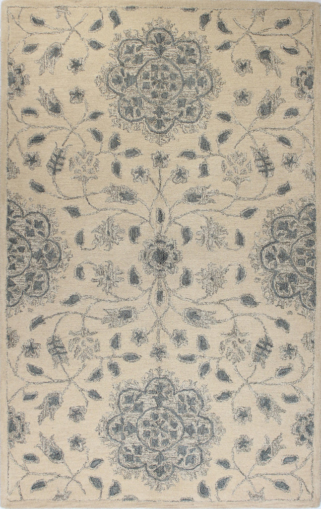 Bashian Venezia R120-CL106 Ivory/Blue Area Rug main image