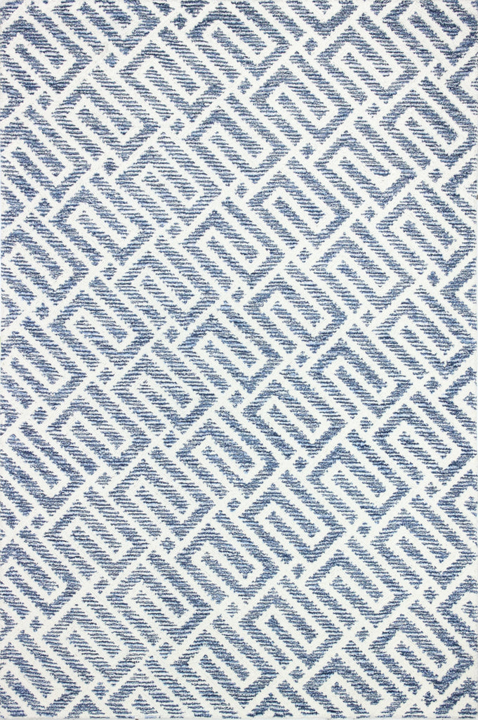 Bashian Venezia R120-CL201 Ivory/Blue Area Rug