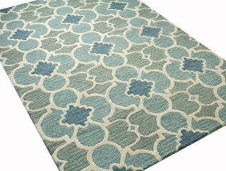 Bashian Rajapur R121-CAL927 Aqua Area Rug Alternate Shot