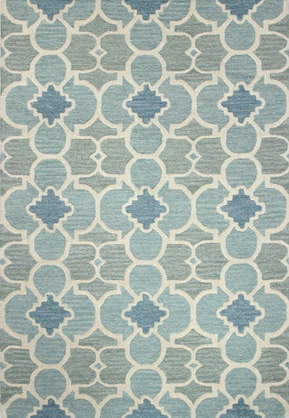 Bashian Rajapur R121-CAL927 Aqua Area Rug main image