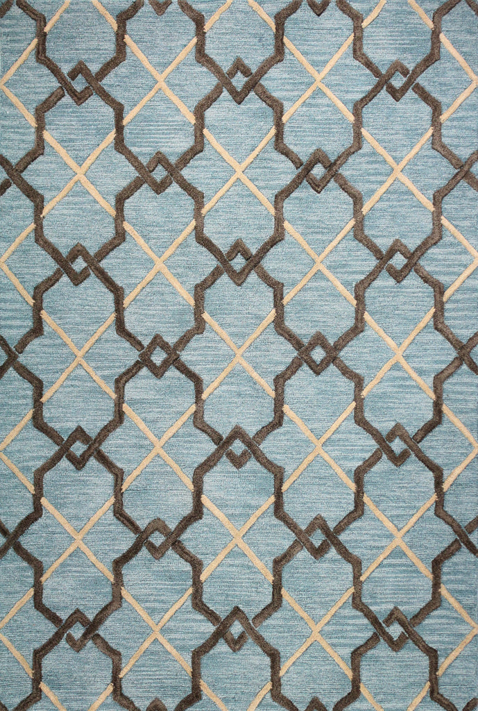 Bashian Rajapur R121-CAL913 Light Blue Area Rug main image