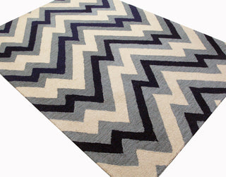 Bashian Rajapur R121-BN001 Navy Area Rug Alternate Shot Feature