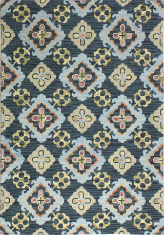 Bashian Rajapur R121-BN705 Navy Area Rug main image