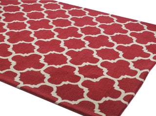 Bashian Rajapur R121-BN14 Red Area Rug Alternate Shot Feature