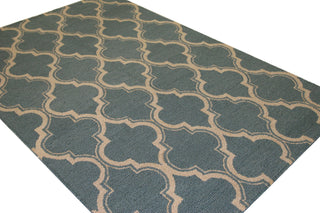 Bashian Rajapur R121-CAL918 Teal Area Rug Alternate Shot Feature