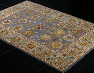 Bashian Rajput R122-RJ152 Denim Area Rug Alternate Shot Feature