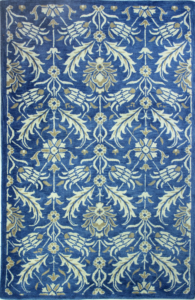 Bashian Rajput R122-RJ169 Denim Area Rug main image