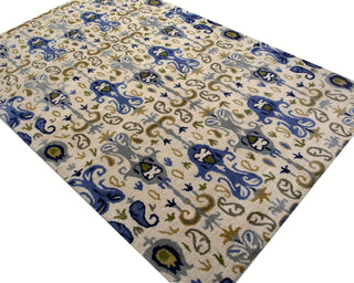 Bashian Rajput R122-RJ167 Ivory Area Rug Alternate Shot Feature