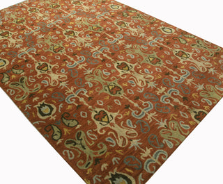 Bashian Rajput R122-RJ167 Rust Area Rug Alternate Shot Feature