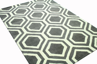 Bashian Rampuri R124-RMAL201 Charcoal Area Rug Alternate Shot