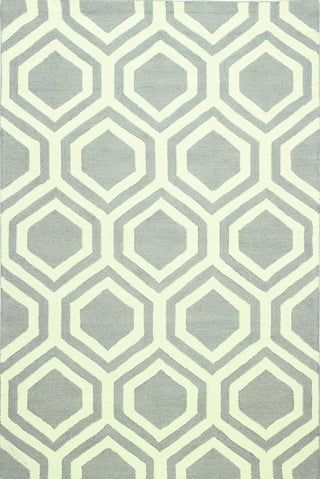 Bashian Rampuri R124-RMAL201 Grey Area Rug main image