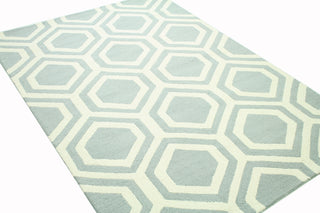 Bashian Rampuri R124-RMAL201 Light Blue Area Rug Alternate Shot Feature