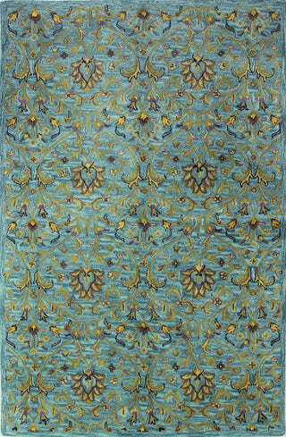 Bashian Wilshire R128-HG132 Aqua Area Rug