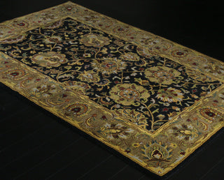 Bashian Wilshire R128-HG117 Black Area Rug Alternate Shot