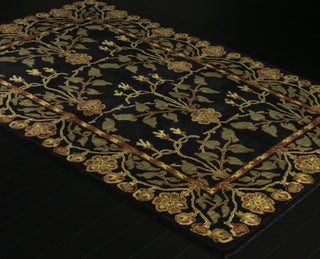 Bashian Wilshire R128-HG122 Black Area Rug Alternate Shot