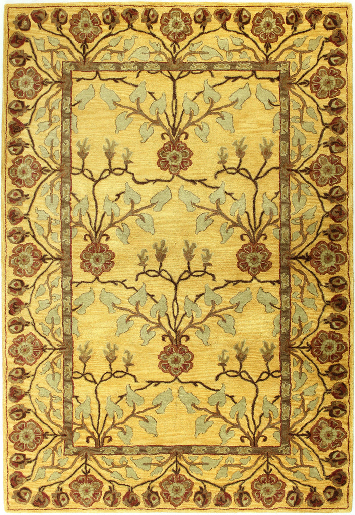 Bashian Wilshire R128-HG122 Gold Area Rug