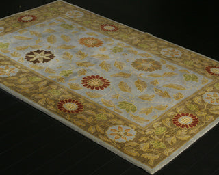 Bashian Wilshire R128-HG112 Light Blue Area Rug Alternate Shot Feature