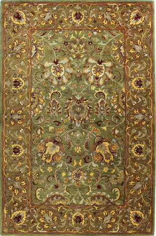 Bashian Wilshire R128-HG117 Light Green Area Rug