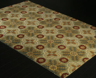 Bashian Wilshire R128-HG126 Light Green Area Rug Alternate Shot