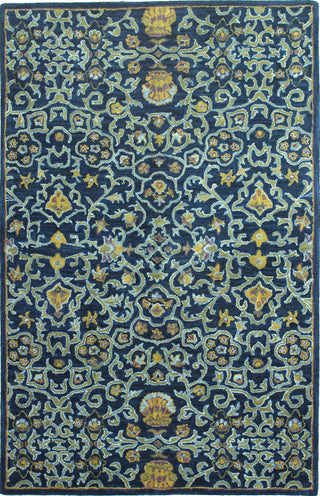 Bashian Wilshire R128-HG131 Navy Area Rug main image