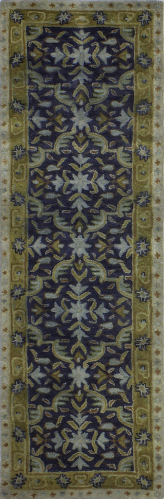 Bashian Wilshire R128-HG136 Navy Area Rug Runner