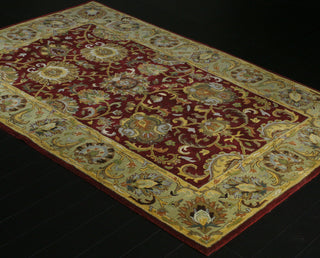 Bashian Wilshire R128-HG117 Red Area Rug Alternate Shot