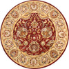 Bashian Wilshire R128-HG117 Red Area Rug Round