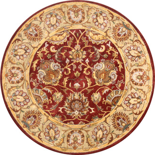 Bashian Wilshire R128-HG117 Red Area Rug Round