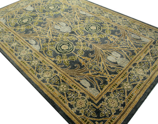 Bashian Wilshire R128-HG102 Slate Area Rug Alternate Shot