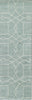 Bashian Greenwich R129-HG303 Aqua Area Rug Runner