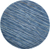 Bashian Greenwich R129-HG238 Azure Area Rug Round