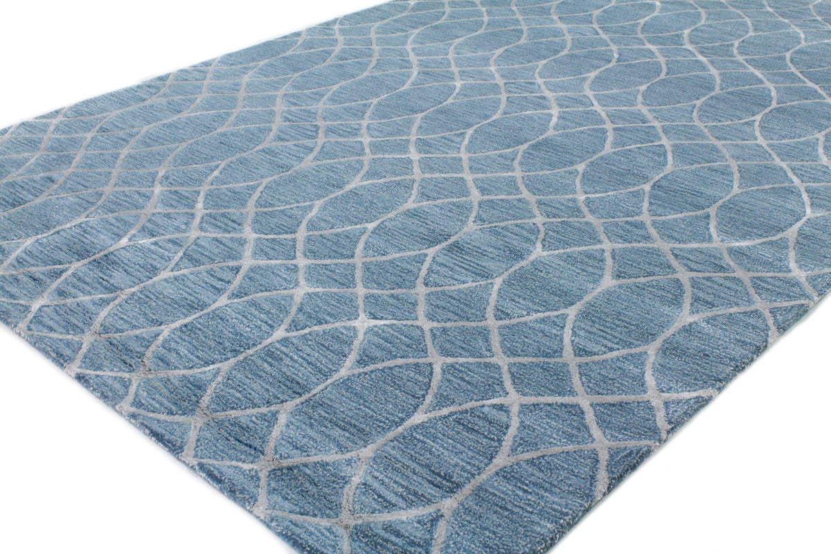 Bashian Greenwich R129-HG300 Azure Area Rug – Incredible Rugs and Decor