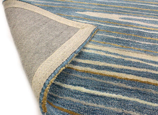 Bashian Greenwich R129-HG349 Azure Area Rug Backing