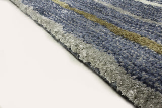 Bashian Greenwich R129-HG349 Azure Area Rug Edge